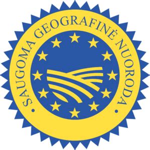 Saugomos geografinės nuorodos ženklo pavyzdys