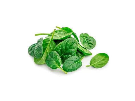 Įvairūs švieži špinatai ir daržovės