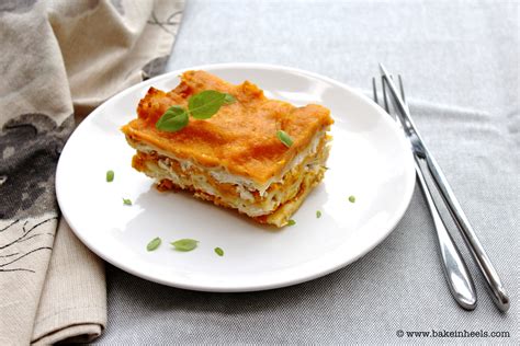 Lazanija su rikotos sūriu, paruošta kepimui