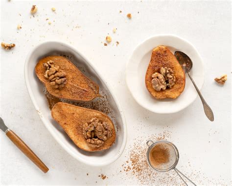 Keptos kriaušės su užpilu