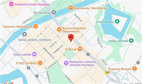 Star Pizza Šilutė žemėlapis ir aplinkinės gatvės